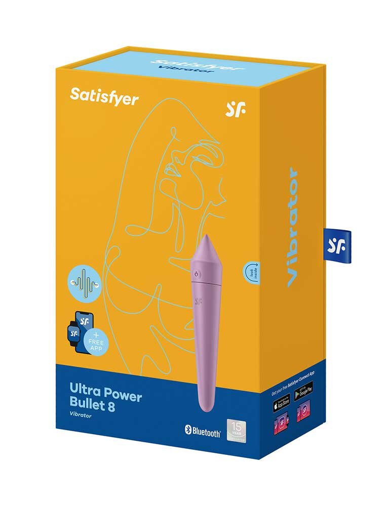 Ultra Power Bullet 8 Lilac by Satisfyer