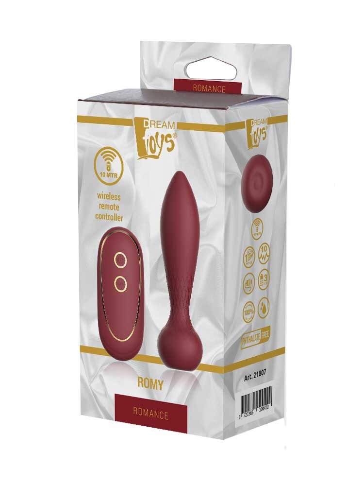 Romy Romance Remote Controlled Anal Vibrator Dream Toys