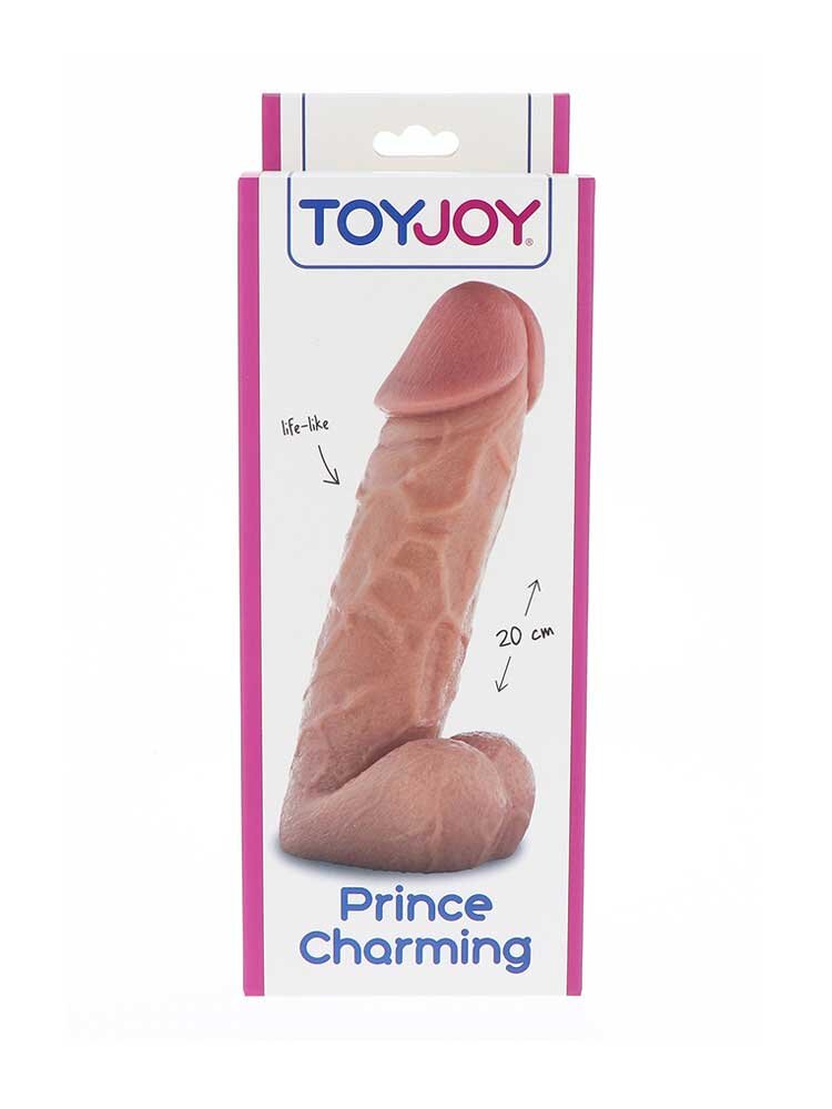 Prince Charming Dildo 20cm Natutral by ToyJoy