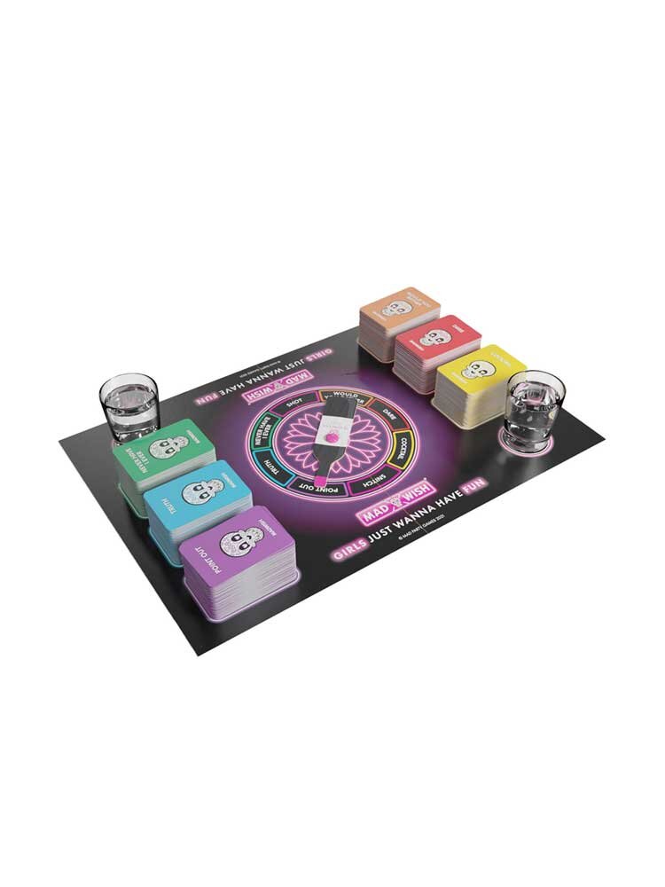 MadWish Party Drinking Board Game (Girls Edition) by Mad Party Games