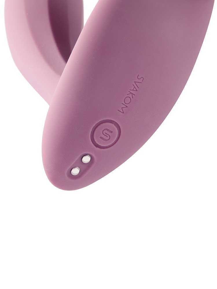 10.4cm Erica Wearable App Vibrator Pink Svakom