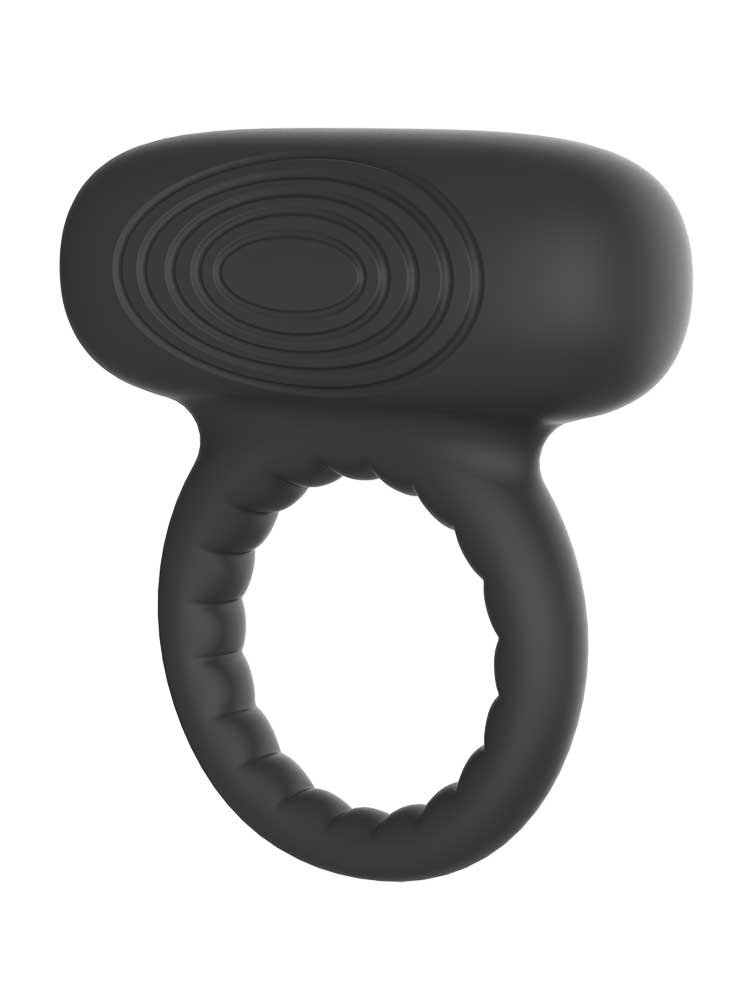 Ramrod Strong Vibrating Cockring Black by Dream Toys