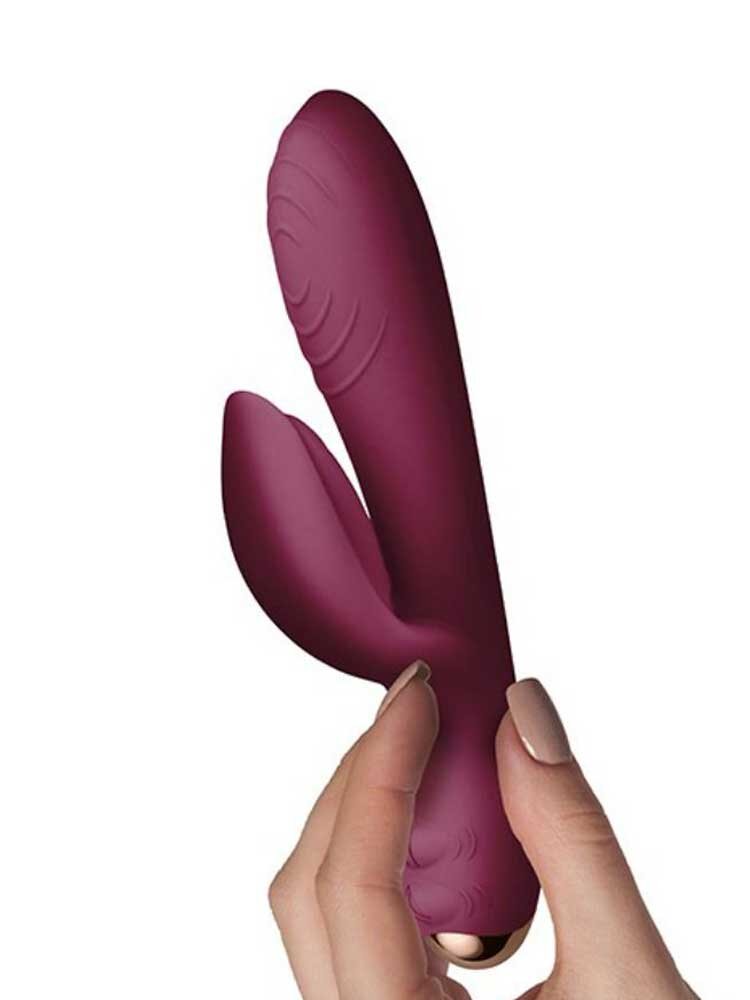 18.0cm EveryGirl Rabbit G-Spot Vibrator Black Rocks-Off