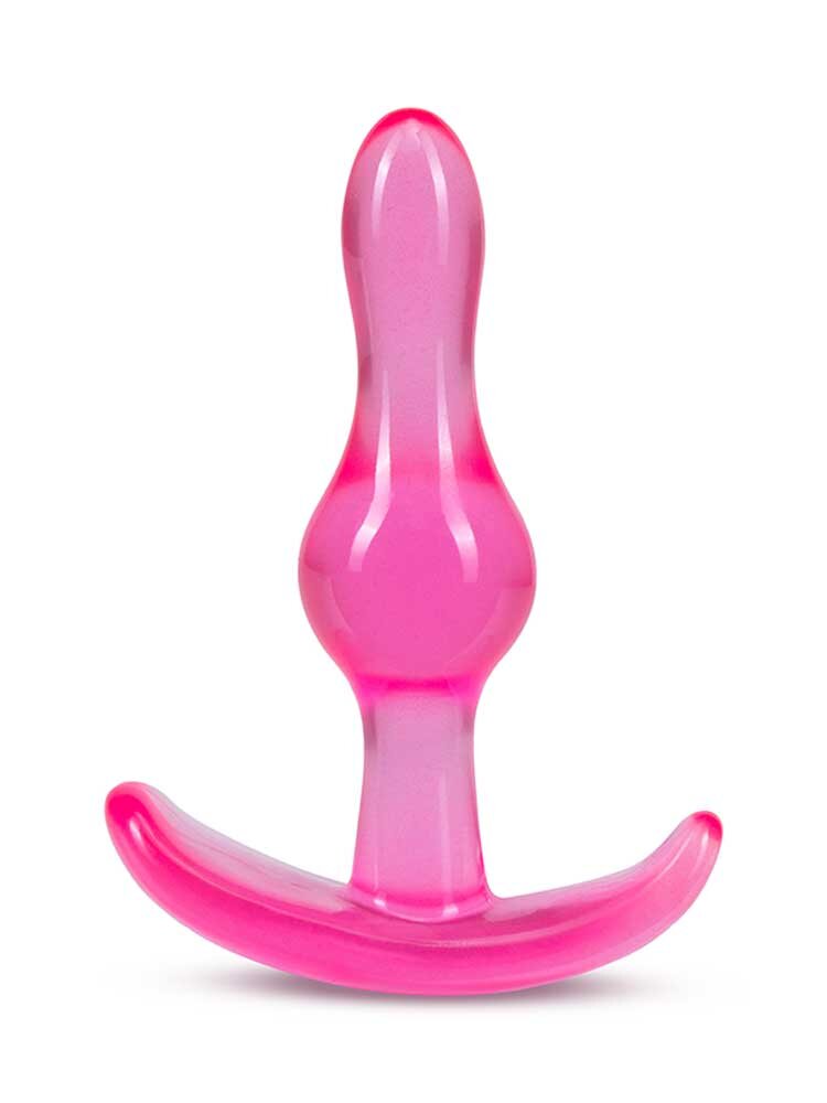 2.5cm Ø Curvy Anal Plug B-Yours Pink 8.9cm Blush Novelties