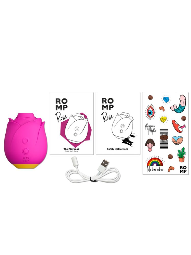 Rose Clitoral Stimulator Limited Edition Fall in Lust Romp