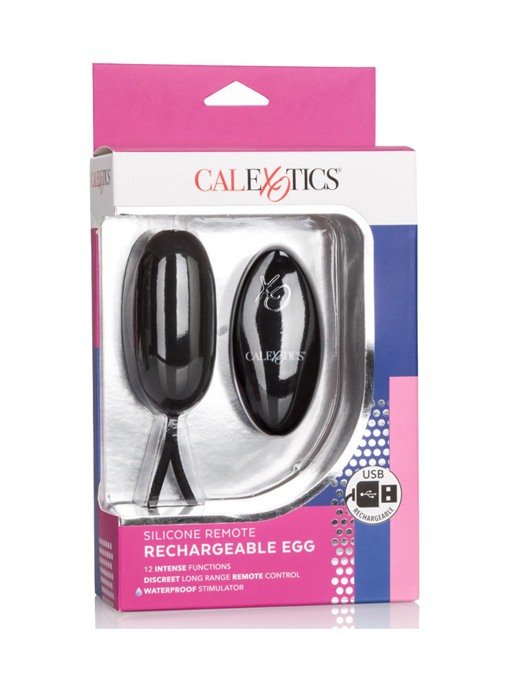 Silicone Remote Rechargeable Egg 7cm by CalExotics