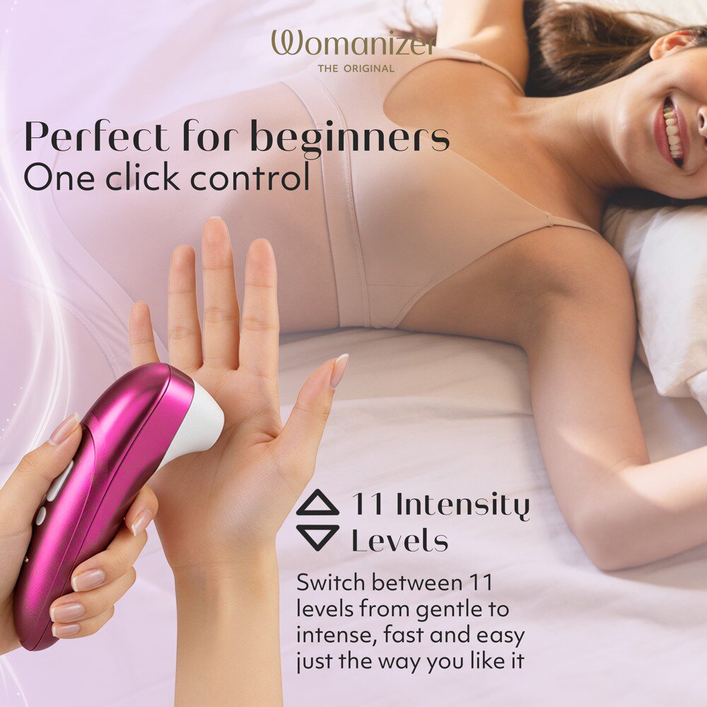16.0cm PRO Clitoral Stimulator Pink by The Original Womanizer