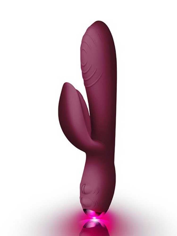 18.0cm EveryGirl Rabbit G-Spot Vibrator Black Rocks-Off