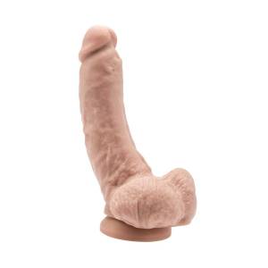 Get Real 20cm Dildo with Balls Natural by ToyJoy