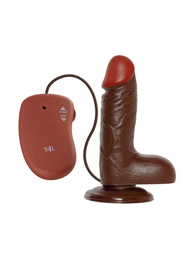 Real Rapture Vibrator 15cm Brown by Toyz4Lovers
