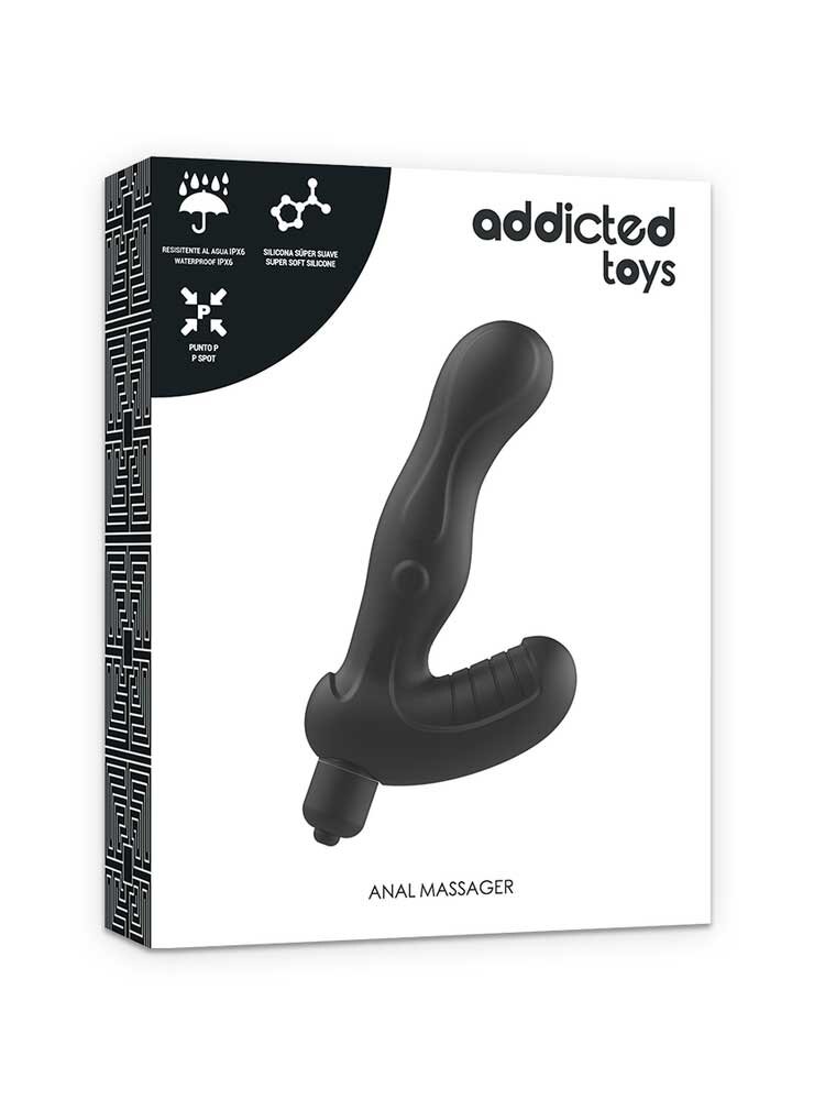Classic Anal Prostate Massager Black Addicted Toys DreamLove