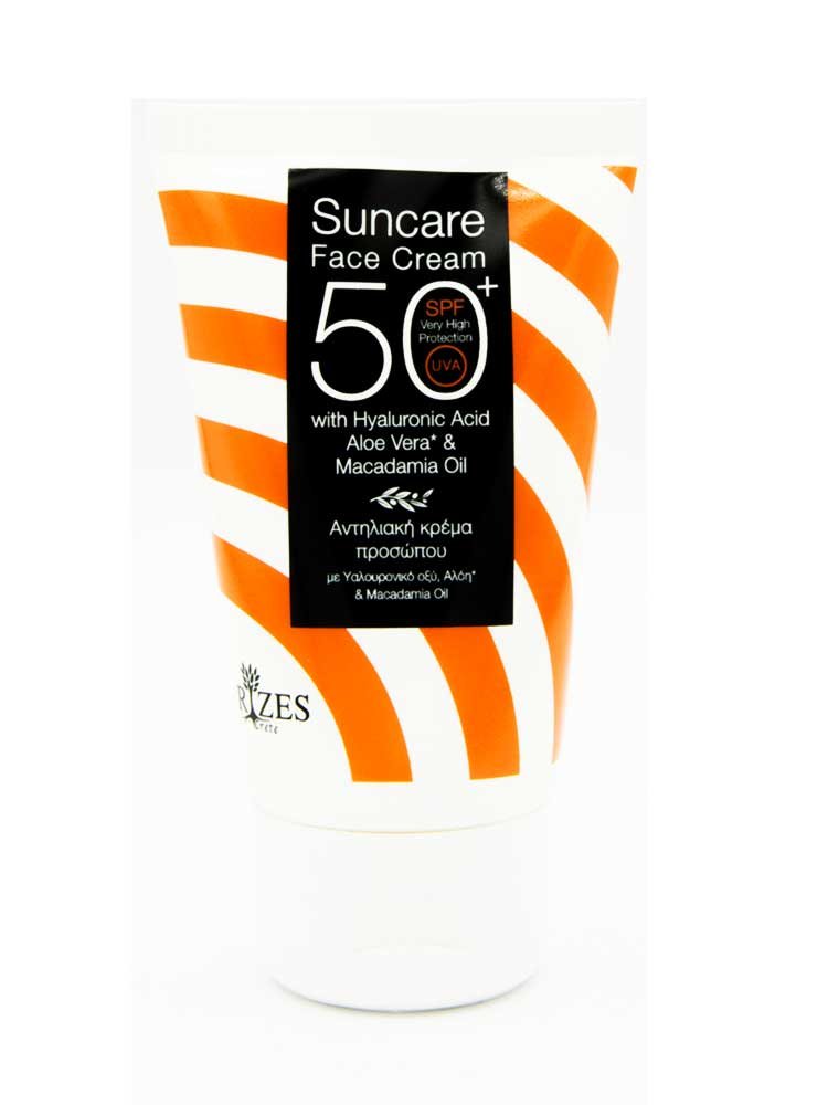 Suncare Face Cream SPF 50+ by Rizes Crete 50ml