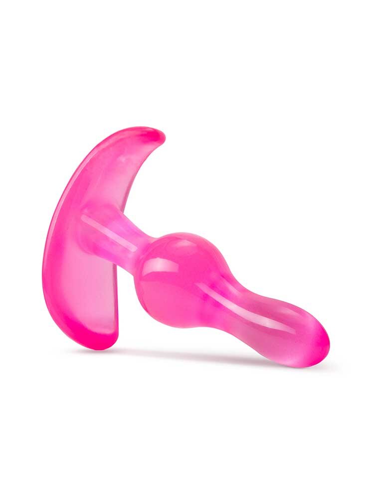 2.5cm Ø Curvy Anal Plug B-Yours Pink 8.9cm Blush Novelties