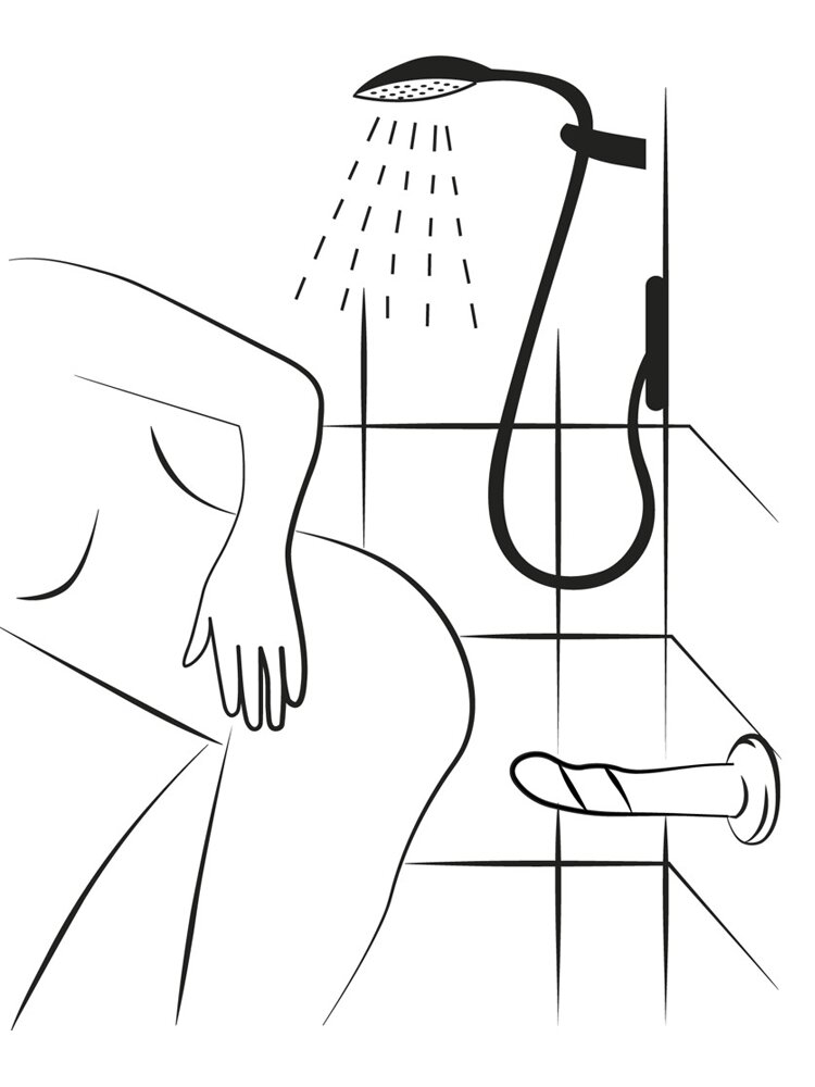 18.0cm Dizi Multicolor Dildo 'Take a Ride' Romp