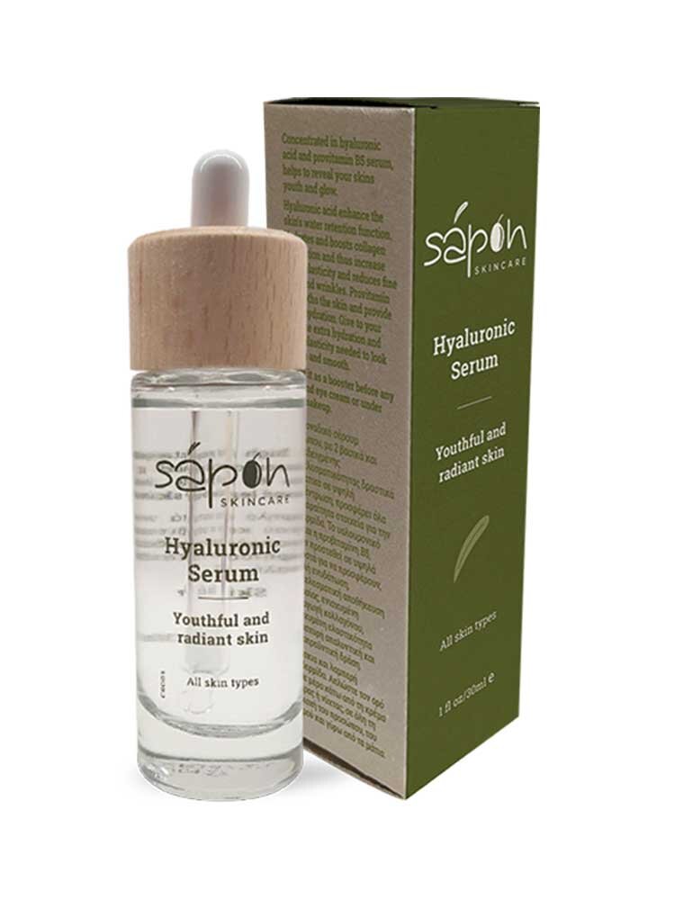 Hyaluronic Serum προσώπου 30ml Sapon Skin Care