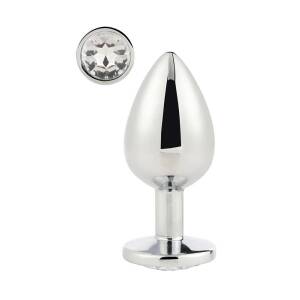 Gleaming Love Silver Plug Large Dream Toys