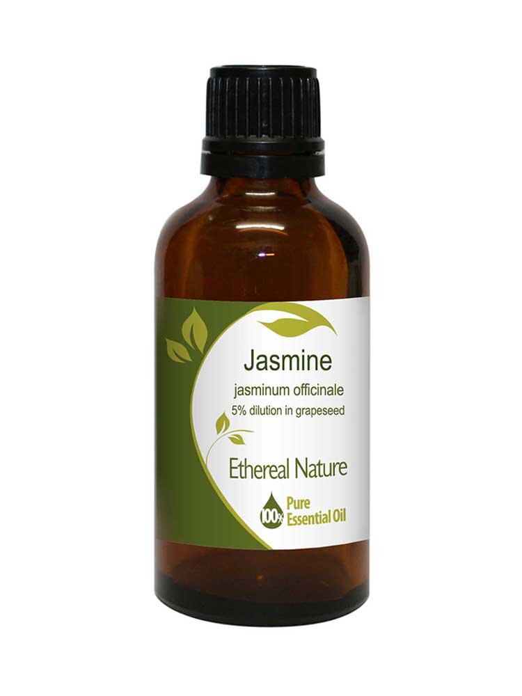 Γιασεμί (Jasmine) 5% σε Σταφυλέλαιο Αιθέριο Έλαιο 50ml Nature & Body