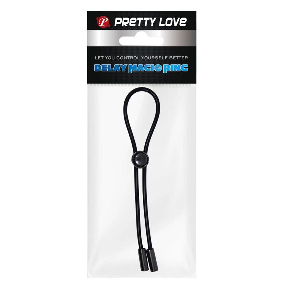 Cord Lasso Delay Magic Ring Black Pretty Love