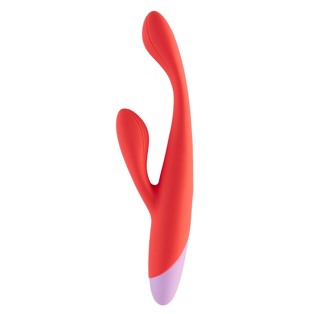 19.0cm Double Beat Duo Motor Slim Rabbit Vibrator Dream Toys