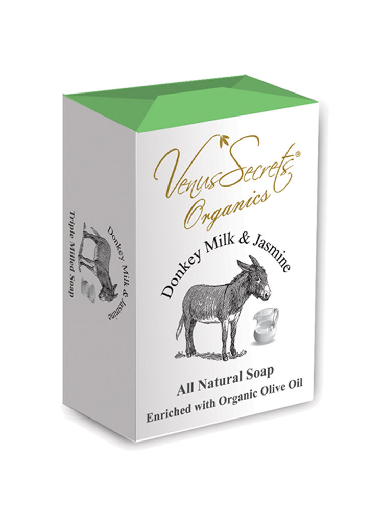 Σαπούνι με γάλα γαϊδάρας και γιασεμί από Venus Secrets Organics