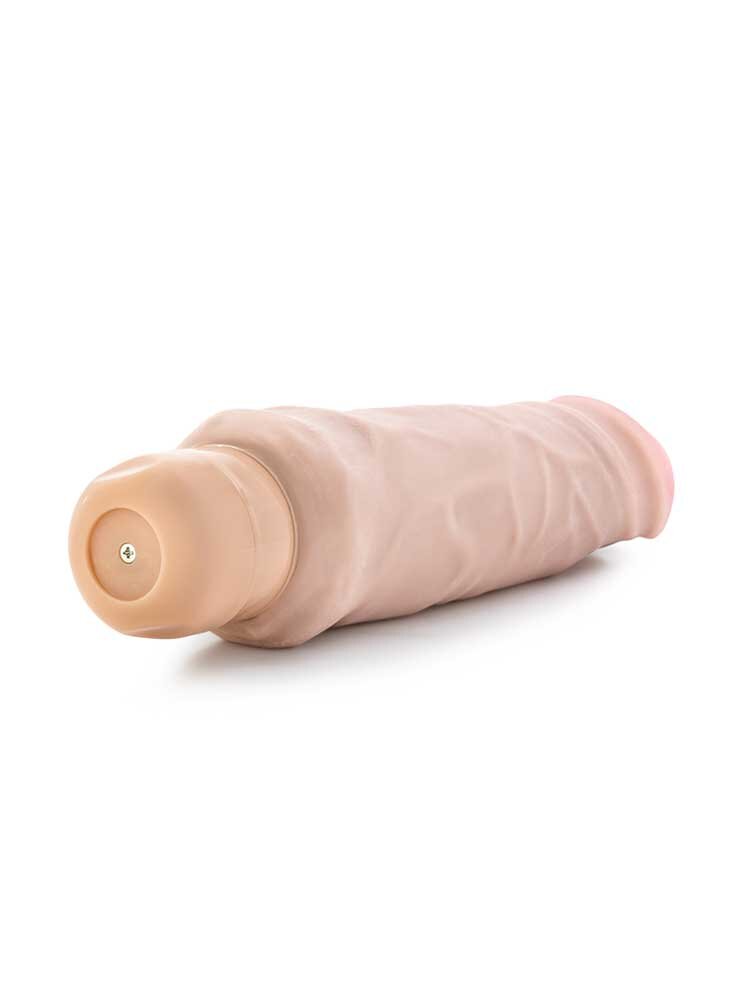 23.4cm X5 Plus Hard On Realistic Vibrator Vanilla Blush Novelties