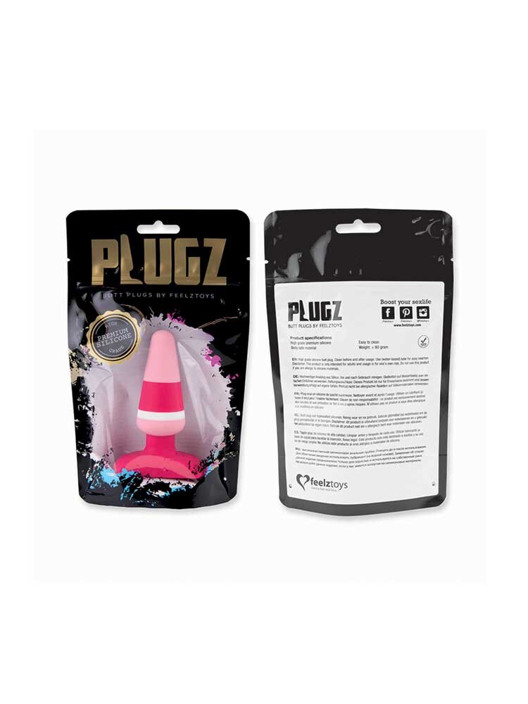 Plugz Butt Plug Colors Nr. 2 Pink by FeelzToys