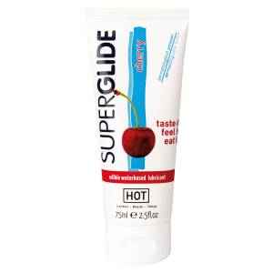 Waterbased Superglide 75ml Cherry by HOT Austria