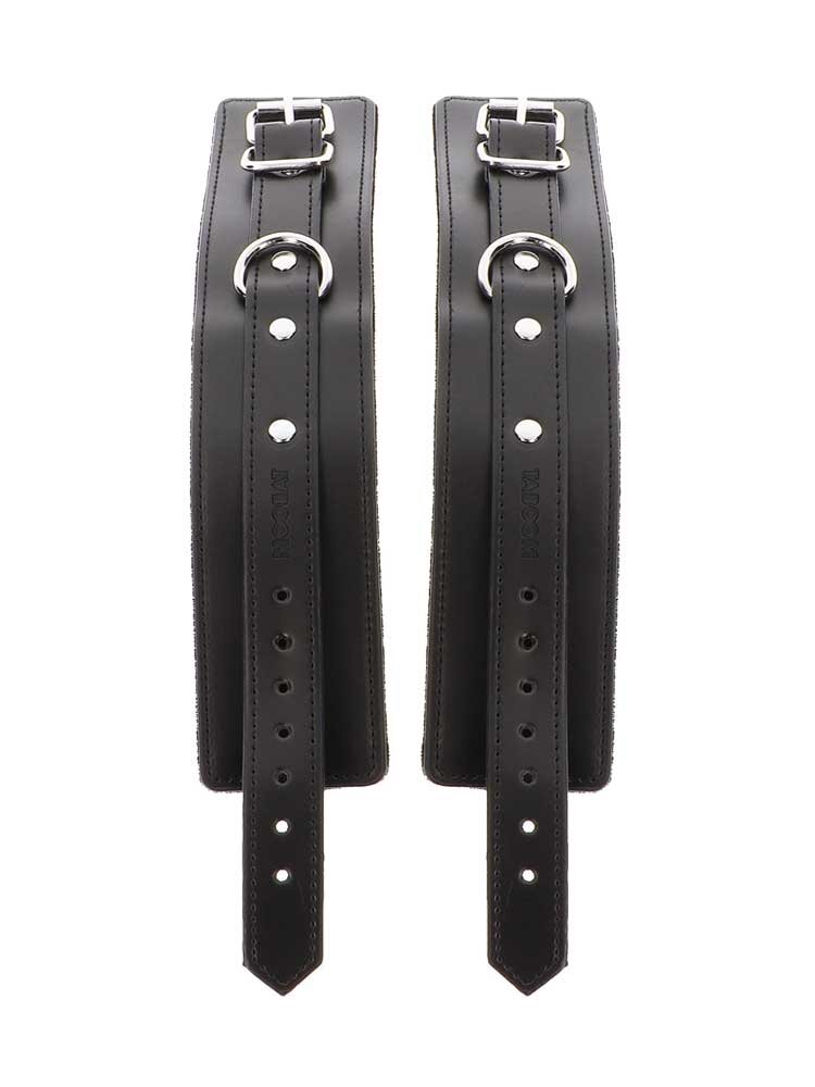 Wrist Cuffs Luxury Essentials Black Taboom