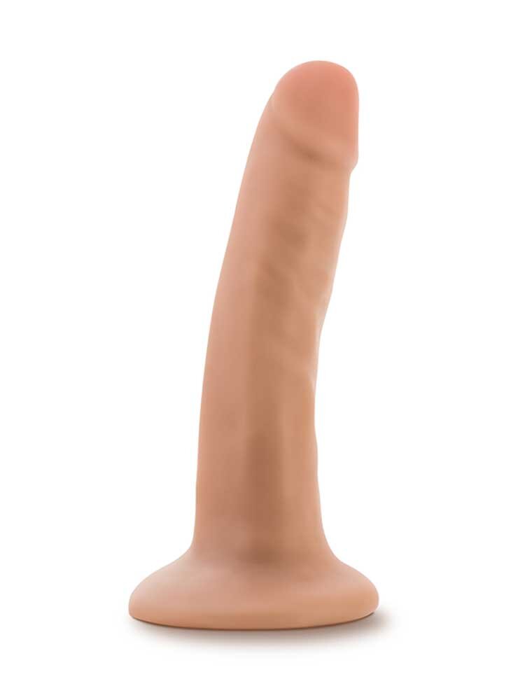 13.9cm Dr Skin Realistic Dildo with Balls Vanilla Blush Novelties