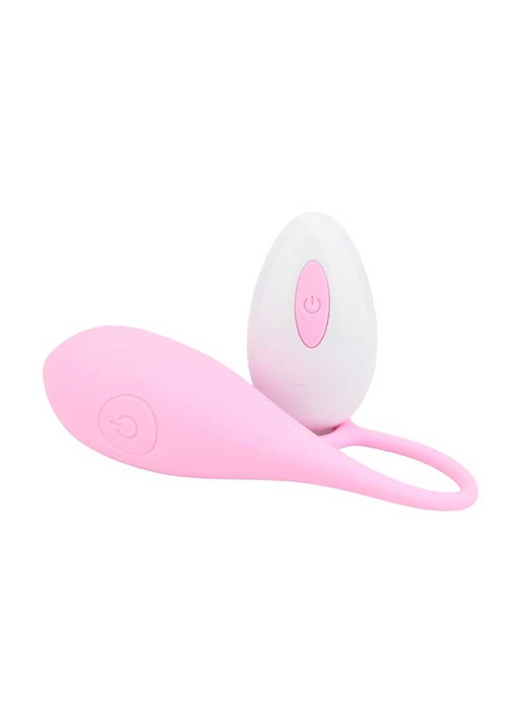 20.0cm Remote Controlled Vibrating Egg Pink Loving Joy