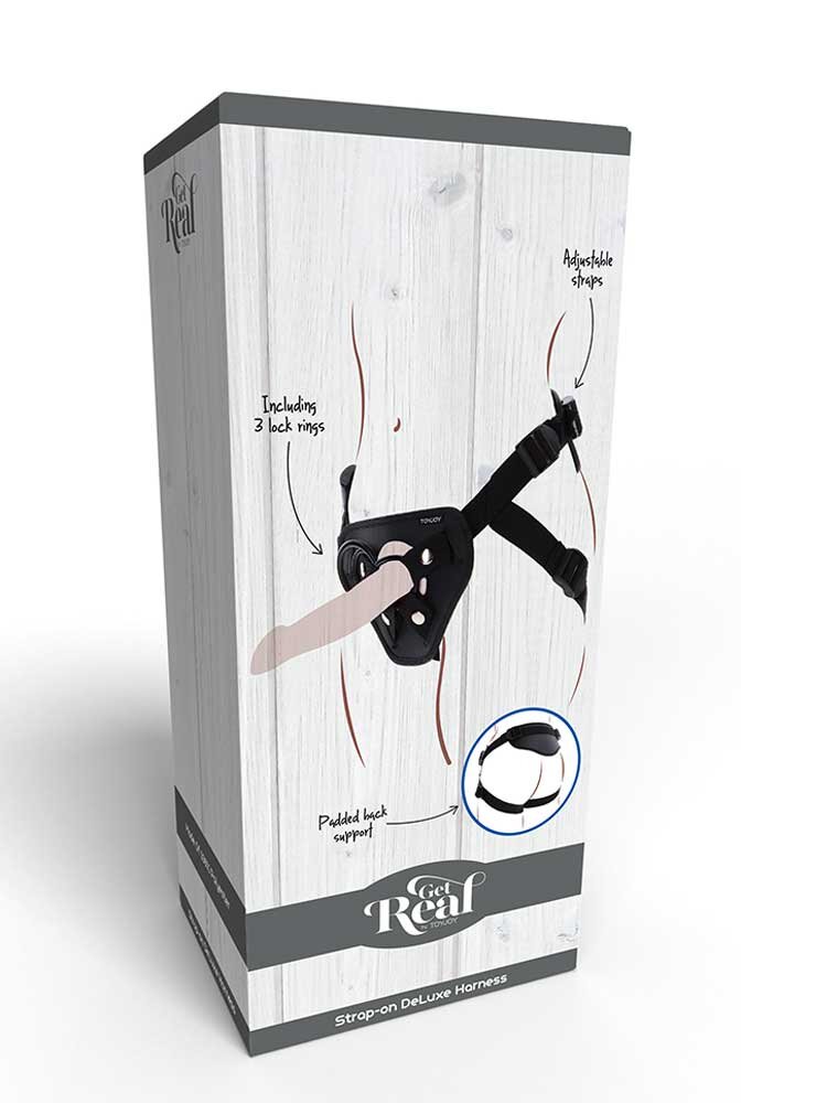 Get Real Strap-On Deluxe Harness by ToyJoy