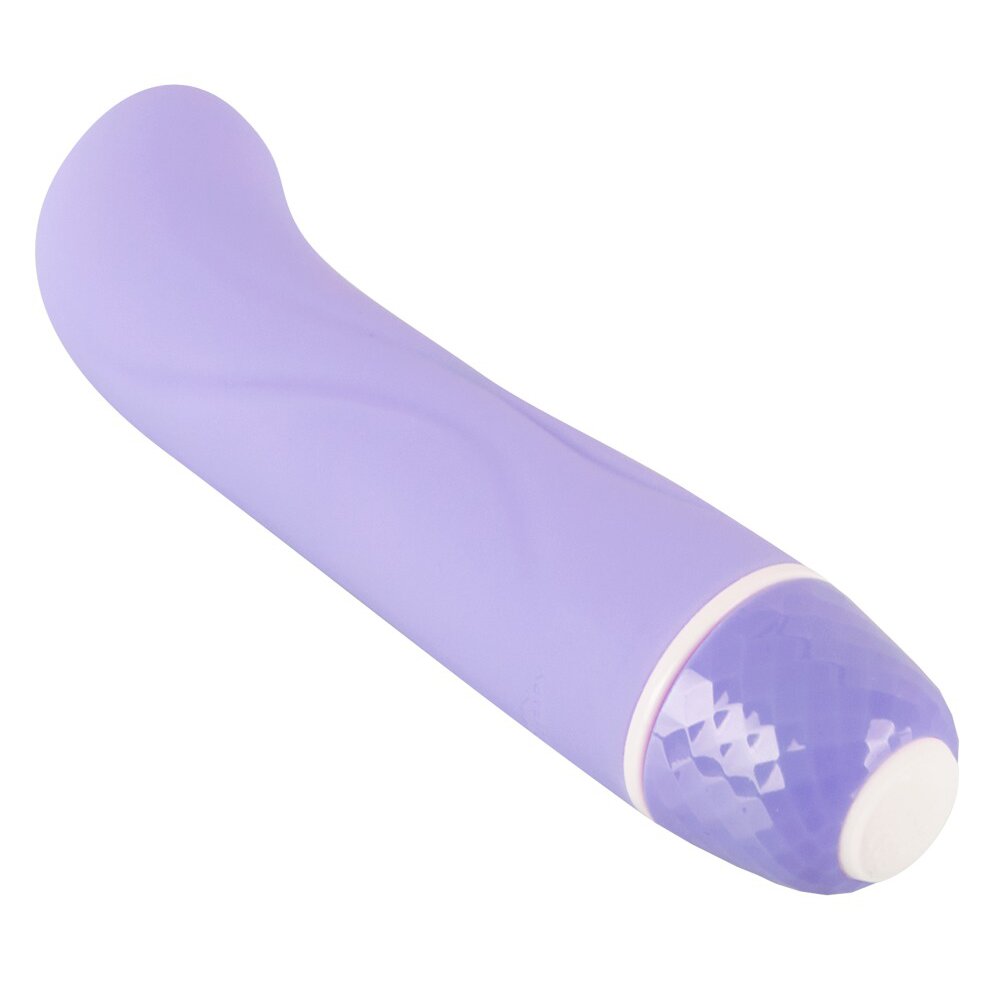 12.4cm Mini G-Spot Silicone Vibrator Purple Sweet Smile Orion