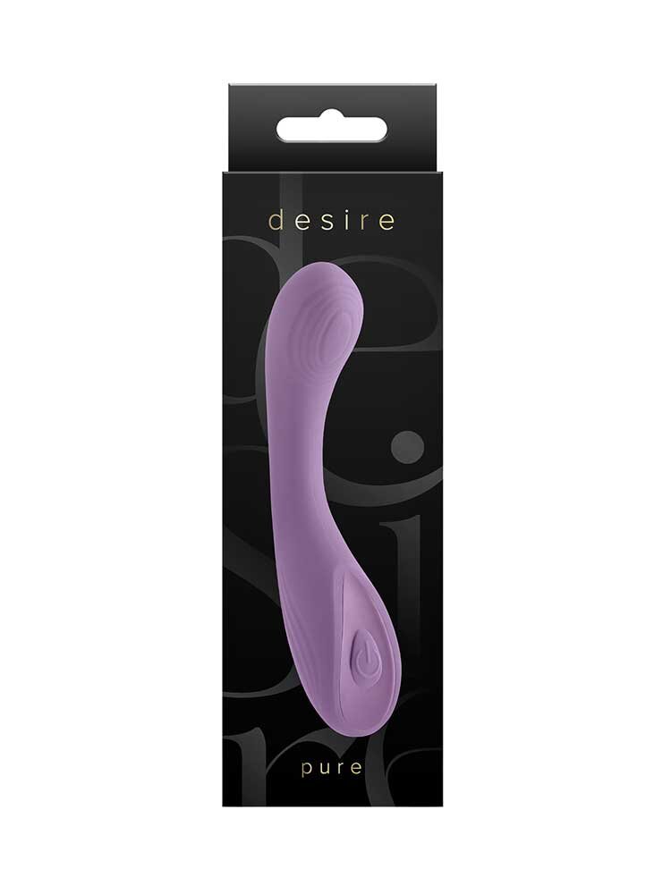 13.7cm Pure G-Spot Vibrator Desire Purple NS Novelties