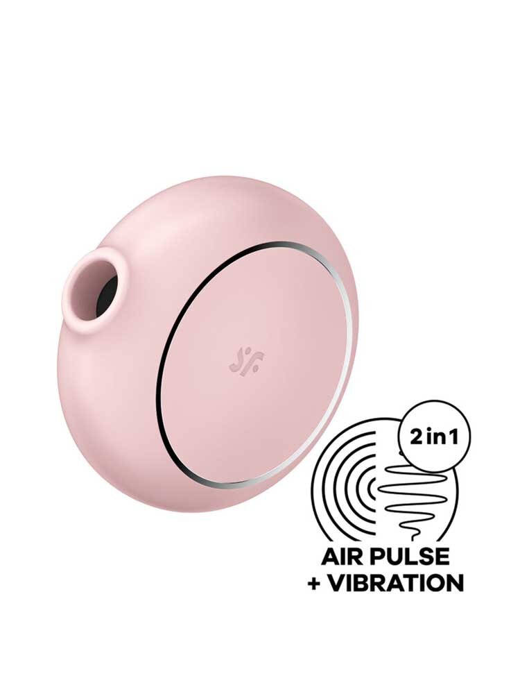 Pro To Go 3 Air Pulse Stimulator & Vibration Pink by Satisfyer