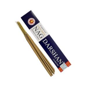 Golden Nag Darshan Αρωματικά Sticks Χώρου 15gr/15τεμάχια Vijayshree Fragrance