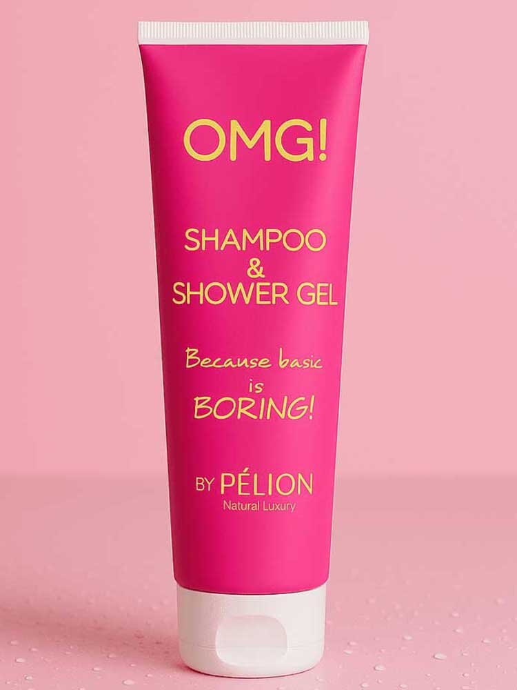 OMG! Shampoo & Shower Gel Red Grape 250ml P for Pelion