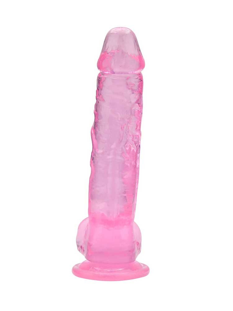 20.0cm Dildo with Balls Pink Loving Joy