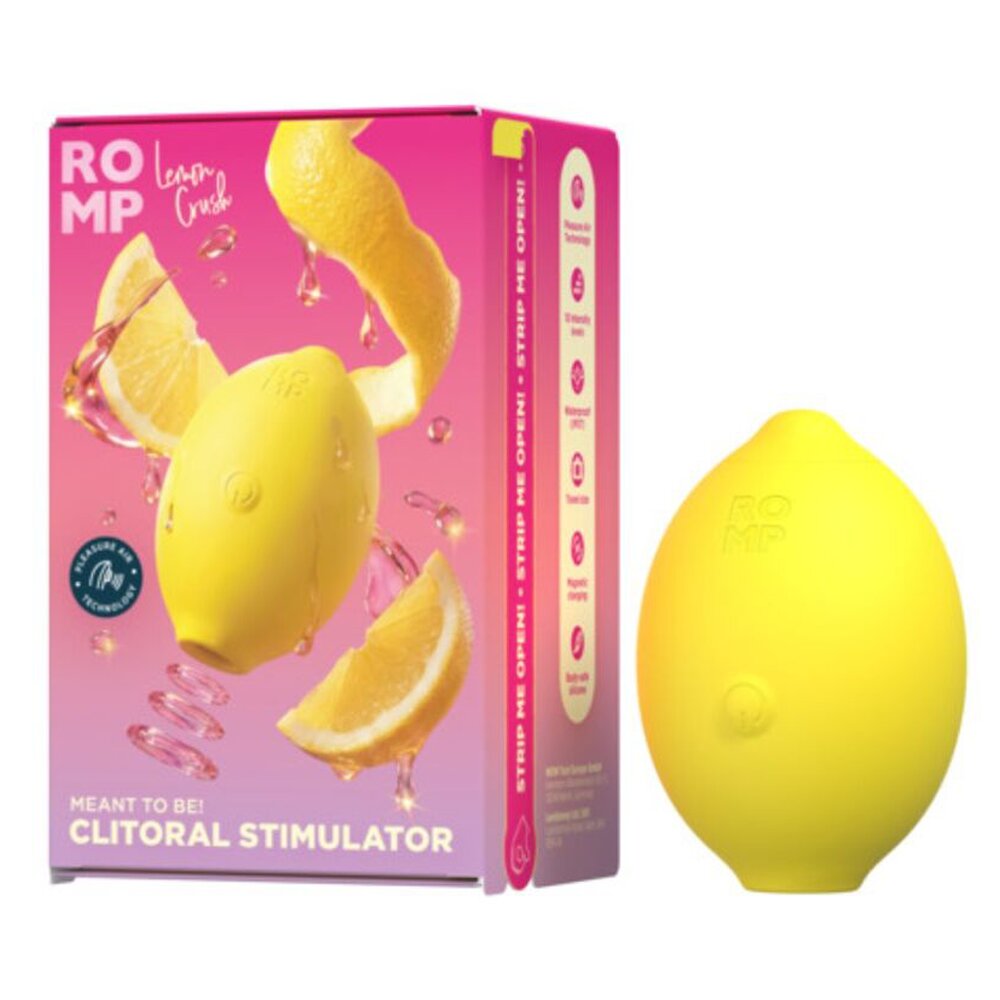 7.8cm Lemon Crush Air Technology Clitoral Stimulator Romp