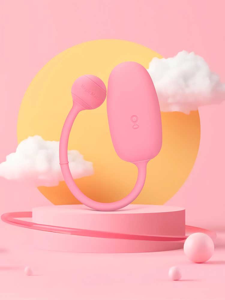 Kegal Coach Vibrating Egg Smart Exerciser Pink Magic Motion