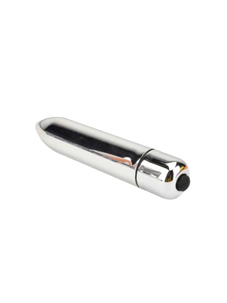 Single Speed Silver Bullet Vibrator 8.80cm by Loving Joy