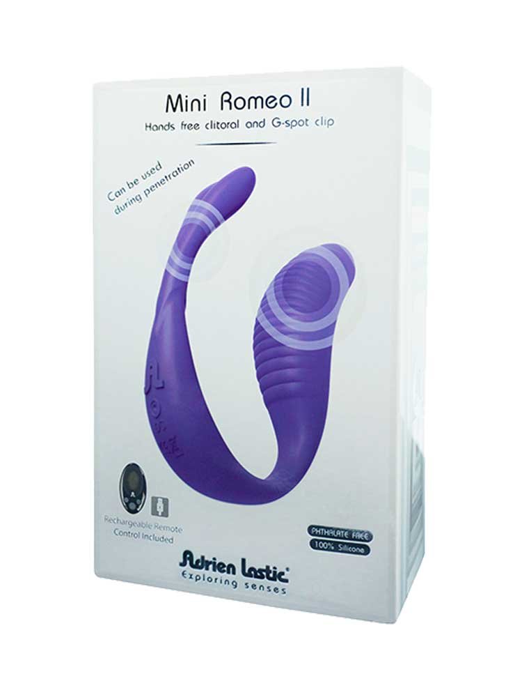 Mini Romeo Hands Free Clitoral and G-Spot Vibrator by Adrien Lastic