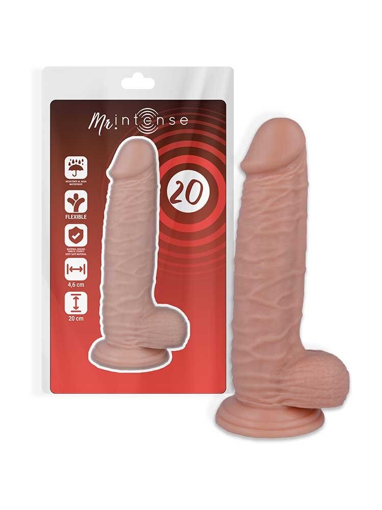 Mr Intense 20 Realistic Cock 20cm by DreamLove