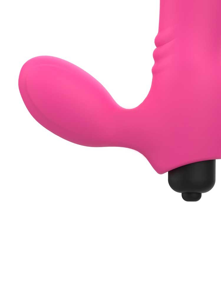 16.3cm OHMama! Bix Double Bullet Vibrator Pink DreamLove