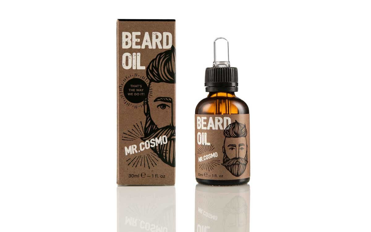 Mr. Cosmo Beard Oil 30ml & Beard Hair Bundle Cosmogent