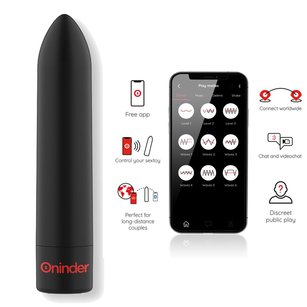 8.5cm Berlin App Controlled Bullet Vibrator Oninder