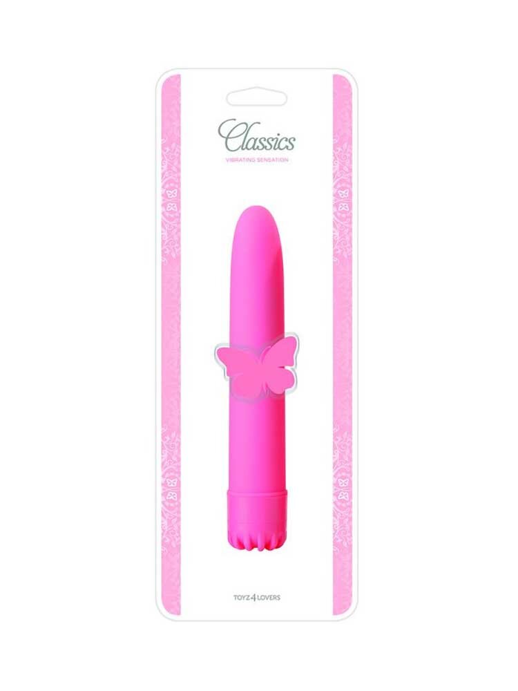 Classic Vibrator Large Pink by Toyz4Lovers