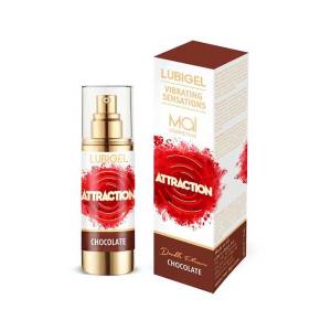 Attraction Lubigel Vibrating Sensations Chocolate 30ml by MAI Scents