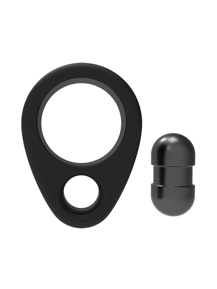 Ramrod Single Weight Cock Ring Black Dream Toys