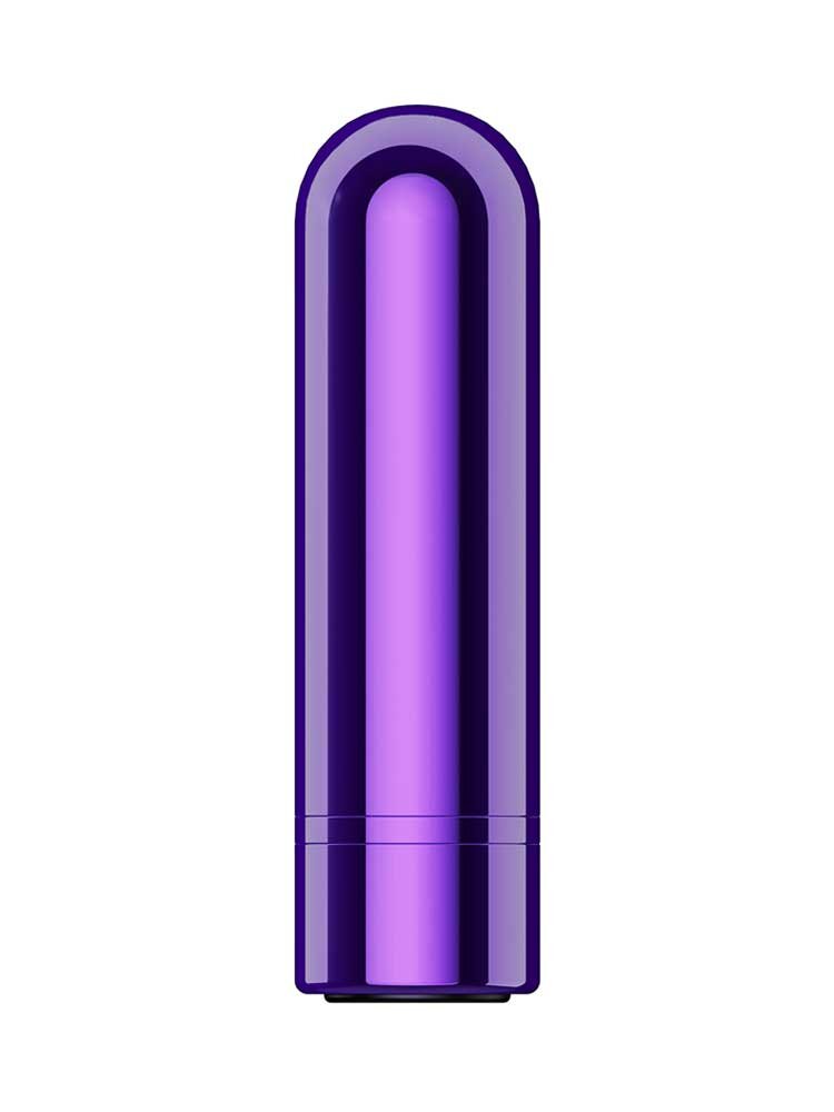 6.3cm Kool Vibes Rechargable Bullet Vibrator Purple Blush Novelties