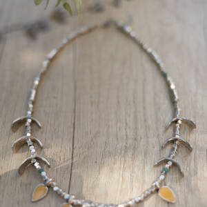 Sandrine Necklace Yellow By Cherry Anthie